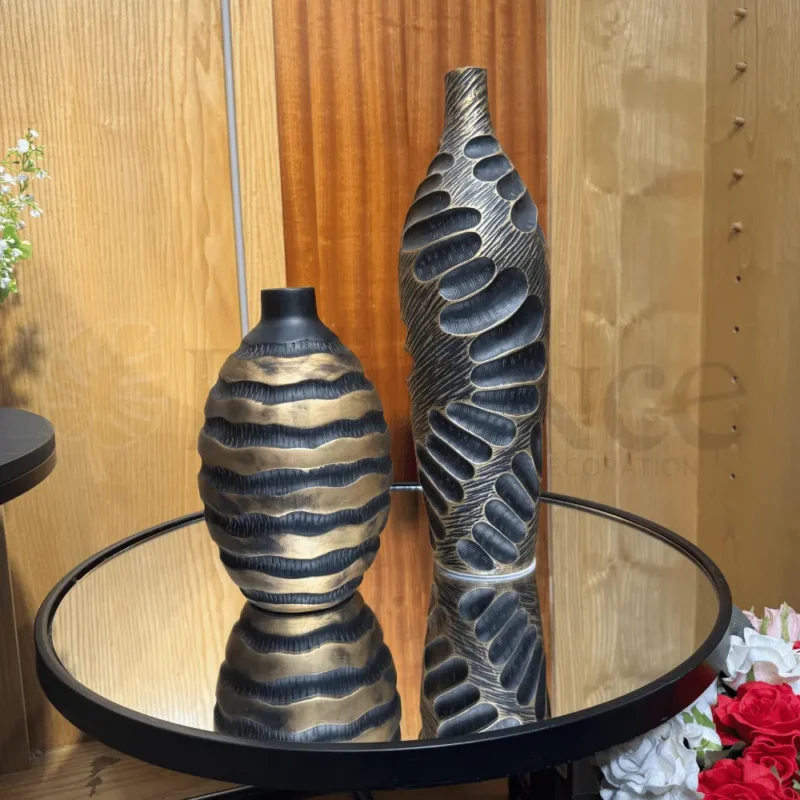 Imported Fiber Vase Set – (1 & 1.5)Ft