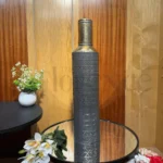 Imported J-Star Antique Gold Metal Vase – 2.5Ft