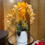 Orchid Arrangement with PVC Pot – 2.5Ft